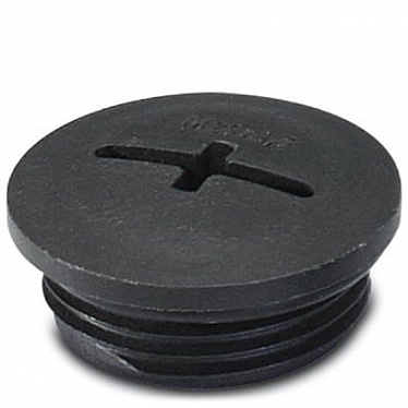 1415207 Резьбовой колпачок A-INSP-M25-65N-P-BK, упак (10 шт)