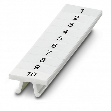 31260062 Шильдик маркировочный ПМК 4,ВЕРТ: 1-10, упак (100 шт)