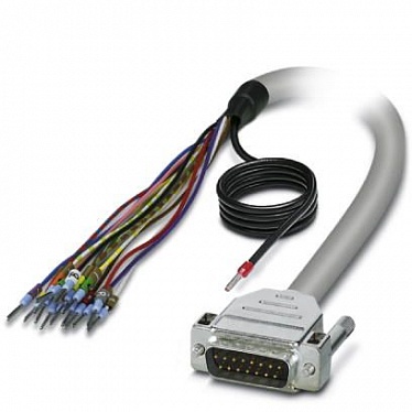 2926441 Кабель CABLE-D-15SUB/M/OE/0,25/S/1,0M 2926441 Кабель CABLE-D-15SUB/M/OE/0,25/S/1,0M