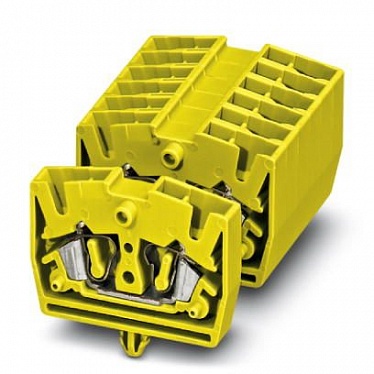 3244203 Клеммник проходной мини MSB 2,5-RZ YE, упак (50 шт)