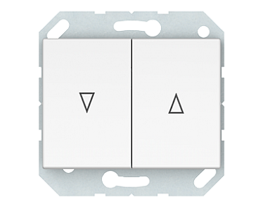4779101410518 Кнопки для жалюзи  без рамки P410-020-02/XPww, упак (10 шт)