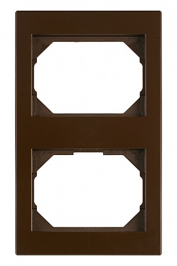 4779101513066 Рамка RV02/XPbr, упак (20 шт)