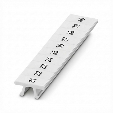 31260085 Шильдик маркировочный ПМК 5,ГОРИЗ: 31-40, упак (100 шт)