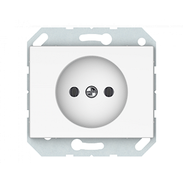 4779101110388 Розетка RP16-001-02/XPww, упак (10 шт)