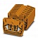 3244096 Клеммник проходной мини MSB 2,5-M OG, упак (50 шт)