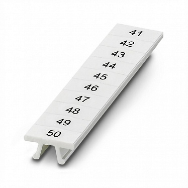 31260598 Шильдик маркировочный ПМК 8,ВЕРТ: 41-50, упак (100 шт)