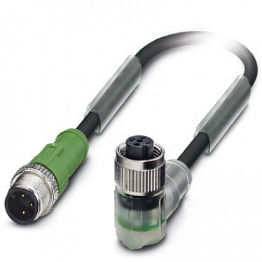 1694554 Кабель датчика/исполнителя SAC-3P-M12MS/ 0,3-PUR/M12FR-2L 1694554 Кабель датчика/исполнителя SAC-3P-M12MS/ 0,3-PUR/M12FR-2L