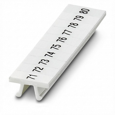 31260059 Шильдик маркировочный ПМК 4,ГОРИЗ: 71-80, упак (100 шт)