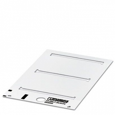 0828806 Пластиковая табличка US-EMLP (85,6X54), упак (10 шт)