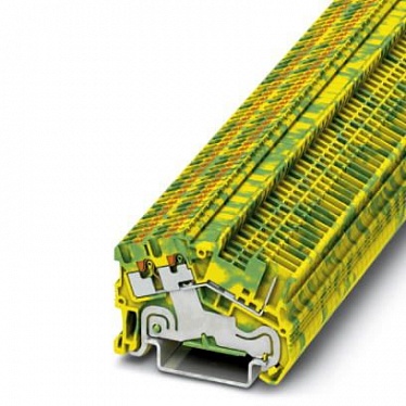 3214725 Клеммник защитного провода PTS 1,5/S-TWIN/1P-PE