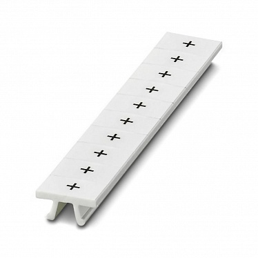 31260555 Шильдик маркировочный ПМК 6,ГОРИЗ: ЗНАК +, упак (100 шт)