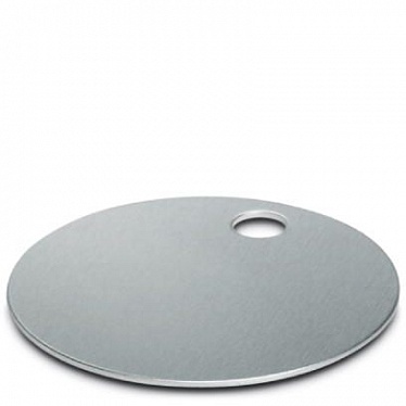 0830806 Алюминиевая табличка WMTB-AL (D30) CUS