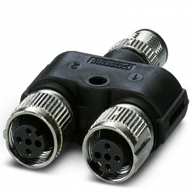 1403627 Y-разветвитель SAC-3P-M12Y/2XM12FS 3L 1403627 Y-разветвитель SAC-3P-M12Y/2XM12FS 3L