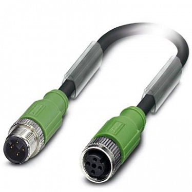 1500855 Кабель датчика/исполнителя SAC-4P-M12MS/ 0,6-PUR/M12FS SH 1500855 Кабель датчика/исполнителя SAC-4P-M12MS/ 0,6-PUR/M12FS SH