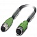 1500855 Кабель датчика/исполнителя SAC-4P-M12MS/ 0,6-PUR/M12FS SH