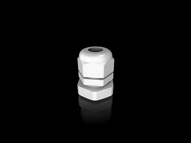 2411601 Кабельные вводы М12х1,5 , 2,5-6,5мм, IP68, полиамид, (50 шт)