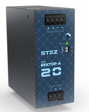 50100004 Источники питания ВЕКТОР-А-БП-1AC/24DC/20