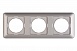4779101519372 Рамка 3-местная R03/SLmt, упак (15 шт)