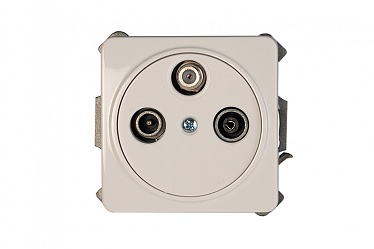 4779101610222 Телевизионная розетка оконечная TVL03-02/LXww, упак (10 шт) 4779101610222 Телевизионная розетка оконечная TVL03-02/LXww, упак (10 шт)