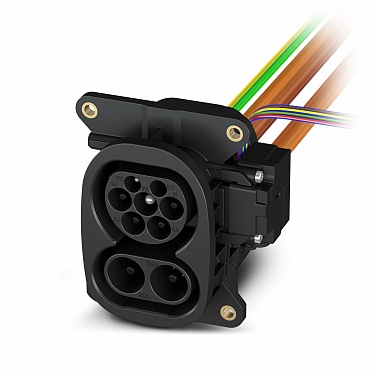 1211217 Зарядная розетка на электромобиле CHARX T2HBI24-DC200-2,0M2