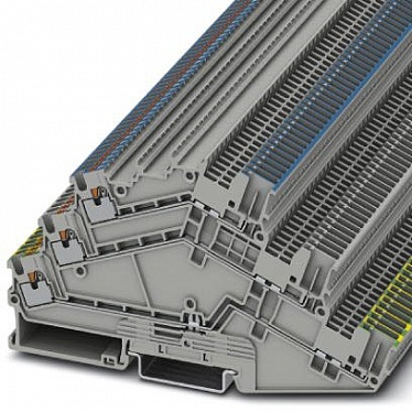 1027886 Клемма защитного провода PTS 1,5/S-PE/L/N/3P, упак (50 шт)